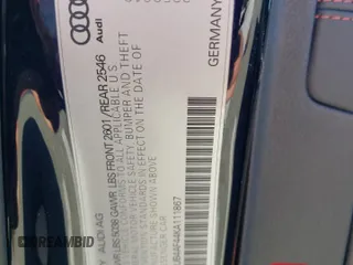2019 Audi S4 Premium Plus with VIN WAUB4AF44KA111867, listed as a Copart auction lot 49939724 with 0 mi miles. Bid and sale history available at carsss.com. Image 14.