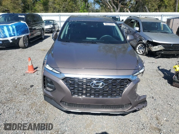 2020 Hyundai Santa Fe SE with VIN 5NMS23AD3LH238984, listed as a Copart auction lot 48313335 with 35,626 mi miles and Non Repairable. Bid and sale history available at carsss.com. Image 5.