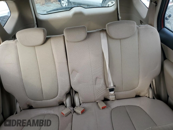 2008 Kia Rondo LX with VIN KNAFG526787195728, listed as a Copart auction lot 78277064 with 117,474 mi miles and Salvage Title. Bid and sale history available at carsss.com. Image 10.