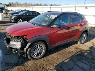 2019 Hyundai Kona SEL with VIN KM8K2CAA6KU217832, listed as a Copart auction lot 47420055 with 37,377 mi miles and Salvage Title. Bid and sale history available at carsss.com. Image 1.