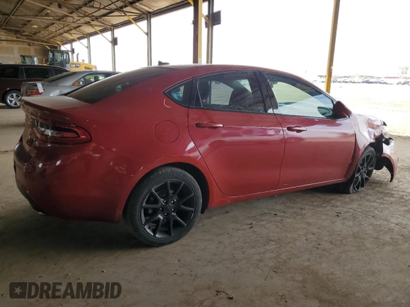 2016 Dodge Dart SXT z VIN 1C3CDFBB8GD565400, wystawiony jako Copart lot #58258175 z przebiegiem 161 298 mil mil oraz Szkoda całkowita • Salvage title. Historia ofert i sprzedaży dostępna na DreamBid. Obrazek 3.