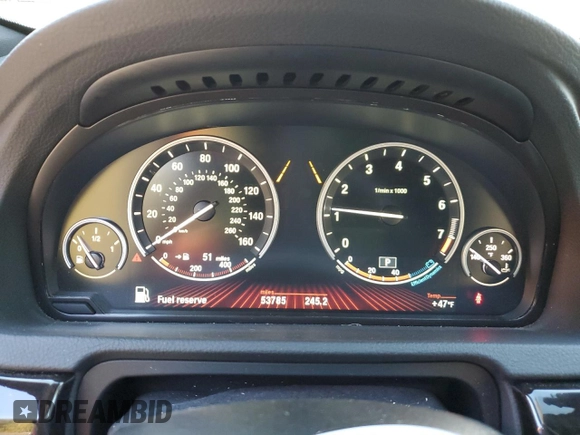2012 BMW 5 Series 535i Gran Turismo xDrive with VIN WBASP2C50CC338683, listed as a Copart auction lot 75481424 with 53,785 mi miles and Salvage Title. Bid and sale history available at carsss.com. Image 9.