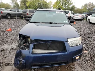 2006 Subaru Forester 2.5 X with VIN JF1SG636X6H700406, listed as a Copart auction lot 72766604 with 143,644 mi miles and Salvage Title. Bid and sale history available at carsss.com. Image 5.