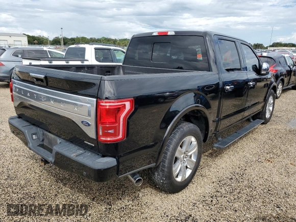 2016 Ford F-150 XL with VIN 1FTEW1CFXGFA55718, listed as a Copart auction lot 74540804 with Not Provided miles and Salvage Title. Bid and sale history available at DreamBid. Image 3.