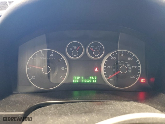 2009 Ford Fusion SE with VIN 3FAHP07Z79R158020, listed as a Copart auction lot 53457015 with 210,629 mi miles and Salvage Title. Bid and sale history available at carsss.com. Image 9.