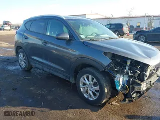 2019 Hyundai Tucson Value with VIN KM8J3CA49KU034315, listed as a IAAI auction lot 41533068 with 34,599 mi miles. Bid and sale history available at carsss.com. Image 1.