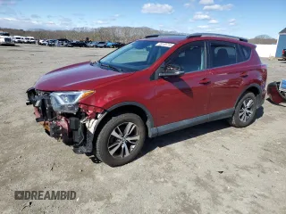 2018 Toyota RAV4 XLE with VIN 2T3RFREVXJW715931, listed as a Copart auction lot 48130715 with 106,324 mi miles and Salvage Title. Bid and sale history available at DreamBid. Image 1.