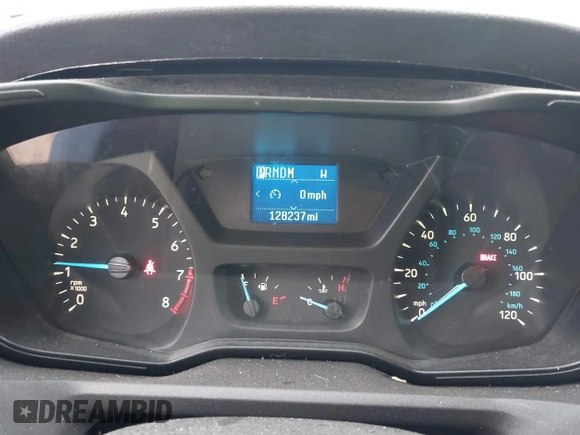 2019 Ford Transit with VIN 1FTYE1ZM2KKB46391, listed as a IAAI auction lot 41362328 with 128,327 mi miles and . Bid and sale history available at carsss.com. Image 7.