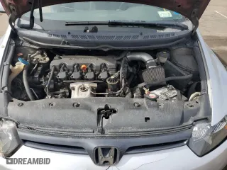 2008 Honda Civic Cpe EX-L with VIN 2HGFG12928H559629, listed as a Copart auction lot 48201925 with 164,448 mi miles and Salvage Title. Bid and sale history available at carsss.com. Image 12.