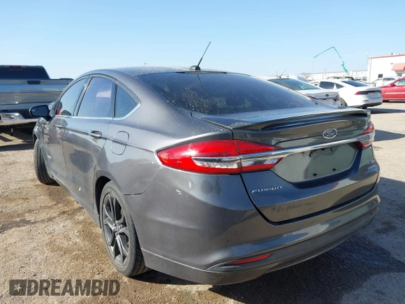 2018 Ford Fusion SE z VIN 3FA6P0LU8JR116073, wystawiony jako IAAI lot #41773037 z przebiegiem 100 864 mil mil oraz . Historia ofert i sprzedaży dostępna na DreamBid. Obrazek 3.