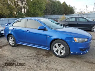2009 Mitsubishi Lancer ES with VIN JA3AU26U29U610310, listed as a Copart auction lot 76558744 with 136,494 mi miles and Clean Title. Bid and sale history available at DreamBid. Image 4.