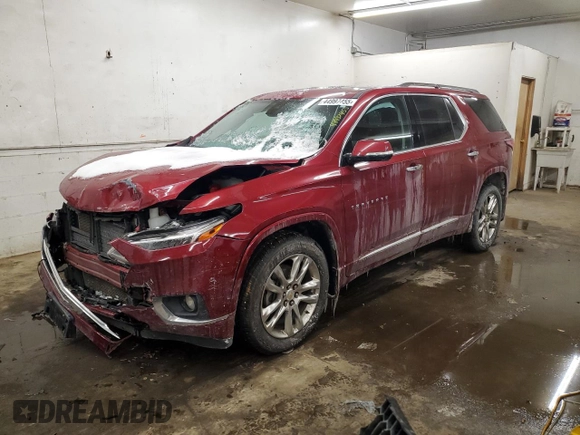 2019 Chevrolet Traverse RS with VIN 1GNEVJKW8KJ155771, listed as a Copart auction lot 44997455 with 83,533 mi miles and Salvage Title. Bid and sale history available at carsss.com. Image 1.
