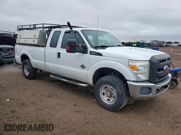 2011 Ford F-250 XL with VIN 1FT7X2BT7BEC61872, listed as a Copart auction lot 47992895 with 221,291 mi miles and Clean Title. Bid and sale history available at DreamBid. Image 4.