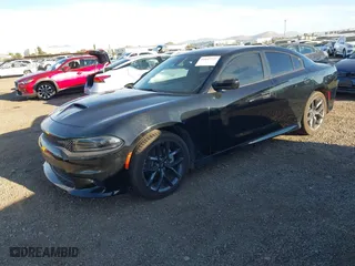 2023 Dodge Charger GT with VIN 2C3CDXHG4PH672553, listed as a IAAI auction lot 41643737 with 1,964 mi miles. Bid and sale history available at carsss.com. Image 2.