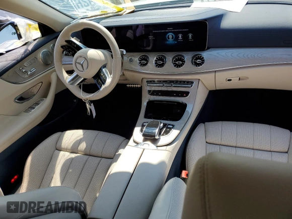2023 Mercedes-Benz E-Class E 450 with VIN W1K1K5KB3PF197561, listed as a Copart auction lot 60275424 with 3,887 mi miles and Salvage Title. Bid and sale history available at carsss.com. Image 8.