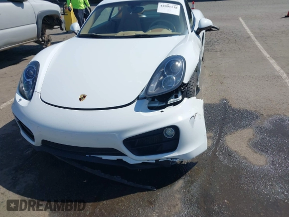 2015 Porsche Cayman with VIN WP0AA2A86FK163282, listed as a IAAI auction lot 42001118 with 101,495 mi miles and . Bid and sale history available at DreamBid. Image 19.