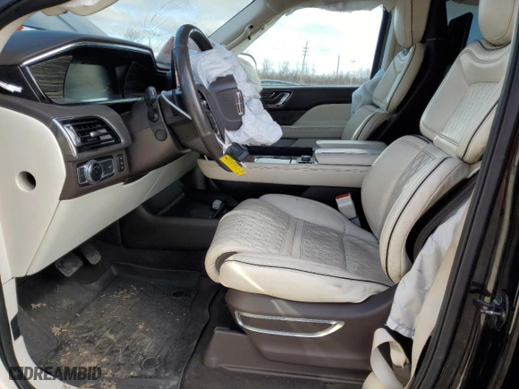 2020 Lincoln Navigator L Black Label with VIN 5LMJJ3TT9LEL06204, listed as a Copart auction lot 83835934 with 0 mi miles and Salvage Title. Bid and sale history available at carsss.com. Image 7.