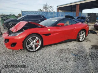 2019 Ferrari Portofino z VIN ZFF89FPA7K0241990, wystawiony jako Copart lot #87166084 z przebiegiem 5445 mil mil oraz Szkody całkowita. Historia ofert i sprzedaży dostępna na DreamBid. Obrazek 1.
