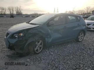 2009 Pontiac Vibe w/1SB with VIN 5Y2SP67019Z463125, listed as a Copart auction lot 86544854 with 110,949 mi miles and Salvage Title. Bid and sale history available at carsss.com. Image 1.
