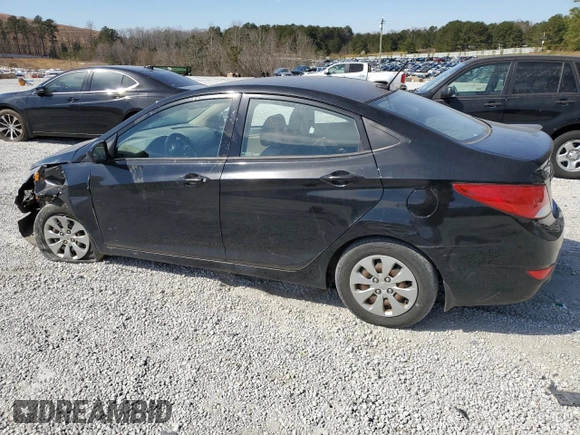 2017 Hyundai Accent SE with VIN KMHCT4AE6HU340758, listed as a Copart auction lot 47438905 with 168,237 mi miles and Salvage Title. Bid and sale history available at carsss.com. Image 2.