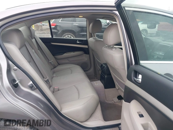 2008 Infiniti G35 Journey with VIN JNKBV61EX8M209823, listed as a IAAI auction lot 42219765 with 46,190 mi miles and . Bid and sale history available at DreamBid. Image 8.