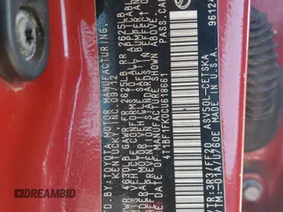 2012 Toyota Camry L with VIN 4T1BF1FK0CU618661, listed as a Copart auction lot 71205804 with Not Provided miles and Salvage Title. Bid and sale history available at DreamBid. Image 13.