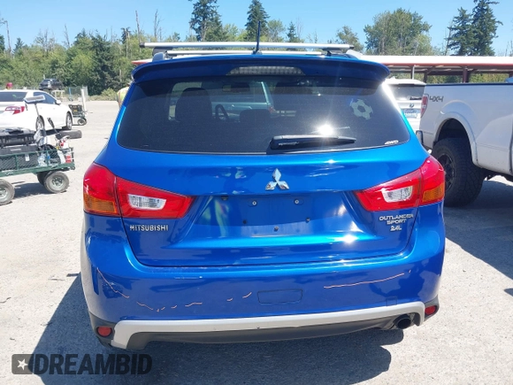 2015 Mitsubishi Outlander GT with VIN 4A4AR4AWXFE047335, listed as a IAAI auction lot 42720990 with 164,672 mi miles and . Bid and sale history available at DreamBid. Image 17.