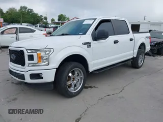 2018 Ford F-150 XL with VIN 1FTEW1E54JFB51565, listed as a IAAI auction lot 41942276 with 131,864 mi miles. Bid and sale history available at carsss.com. Image 18.