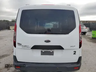 2016 Ford Transit Connect XLT with VIN NM0LE7F76G1267043, listed as a Copart auction lot 46756715 with 241,712 mi miles and Clean title. Bid and sale history available at DreamBid. Image 6.