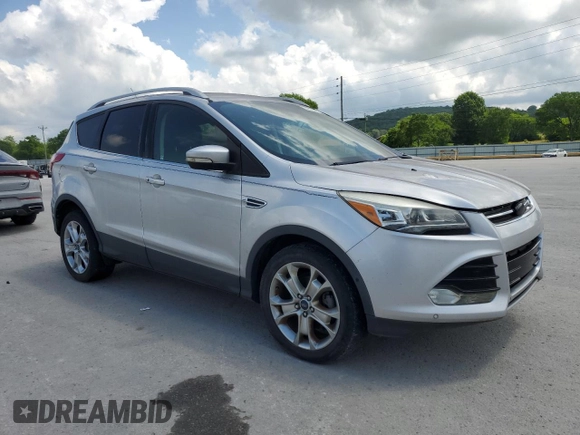 2015 Ford Escape Titanium with VIN 1FMCU0JXXFUB92120, listed as a Copart auction lot 56187405 with 120,265 mi miles and Clean Title. Bid and sale history available at DreamBid. Image 4.
