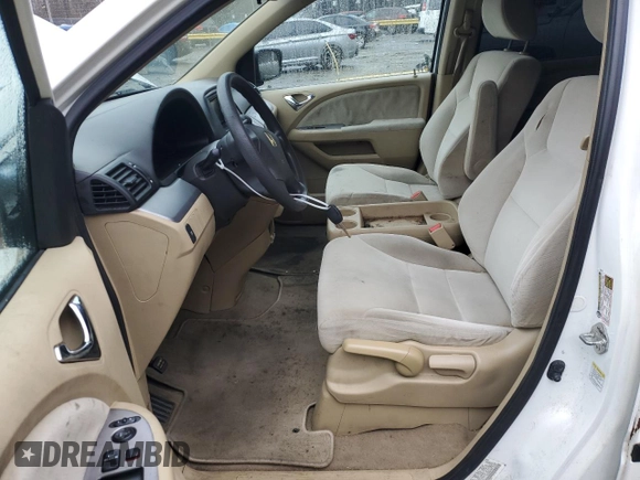 2008 Honda Odyssey LX with VIN 5FNRL38258B108357, listed as a Copart auction lot 43542245 with 214,319 mi miles and Non Repairable. Bid and sale history available at carsss.com. Image 7.