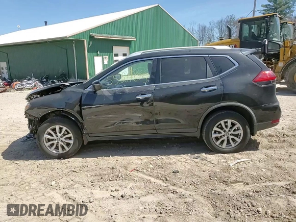 2017 Nissan Rogue SV with VIN KNMAT2MV5HP612016, listed as a Copart auction lot 55304695 with 98,826 mi miles and Salvage title. Bid and sale history available at DreamBid. Image 15.