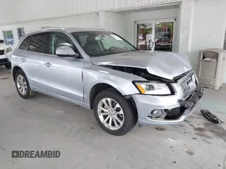 2017 Audi Q5 Premium with VIN WA1C2AFP3HA058377, listed as a IAAI auction lot 42594884 with 87,631 mi miles and . Bid and sale history available at DreamBid. Image 1.