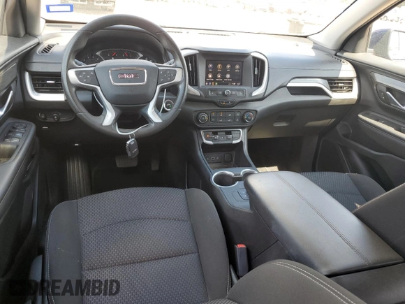 2022 GMC Terrain SLE with VIN 3GKALMEV1NL125272, listed as a Copart auction lot 55992085 with 70,096 mi miles and Salvage title. Bid and sale history available at DreamBid. Image 8.