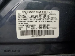 2012 Infiniti G25 x с VIN JN1DV6ARXCM861236, выставлен на аукционе Copart как лот 57592455 с пробегом 116 071 миль миль и Списание • Salvage title. История ставок и продаж доступна на DreamBid. Изображение 12.