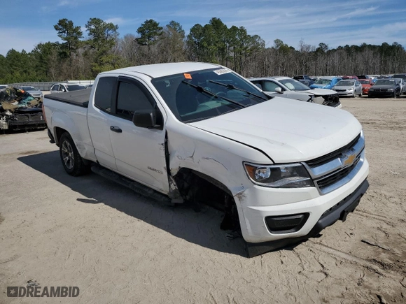 2018 Chevrolet Colorado 2WD Work Truck with VIN 1GCHSBEA6J1130614, listed as a Copart auction lot 45682565 with 116,825 mi miles and Salvage Title. Bid and sale history available at carsss.com. Image 4.