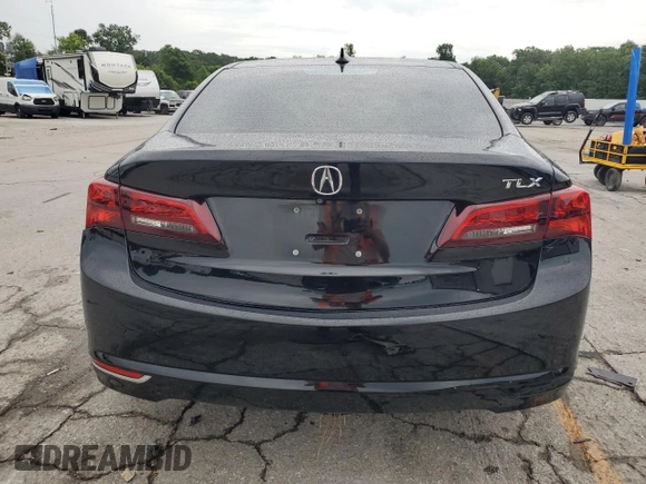 2016 Acura TLX V6 with VIN 19UUB2F33GA008415, listed as a Copart auction lot 59565375 with 111,329 mi miles and Salvage title. Bid and sale history available at DreamBid. Image 6.
