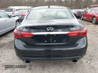 2018 Infiniti Q50 Sport with VIN JN1EV7AP4JM350322, listed as a IAAI auction lot 41704895 with 117,408 mi miles and . Bid and sale history available at carsss.com. Image 16.