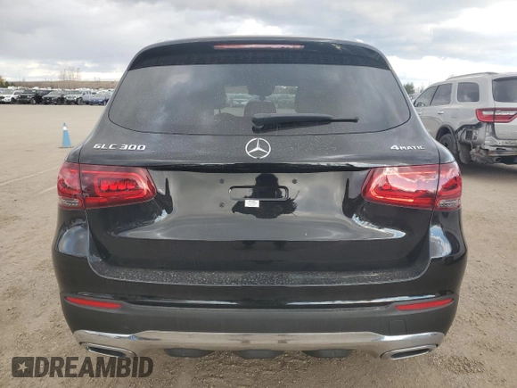 2021 Mercedes-Benz GLC 300 with VIN W1N0G8EB7MV268436, listed as a Copart auction lot 79032014 with 63,211 mi miles and Clean title. Bid and sale history available at DreamBid. Image 6.
