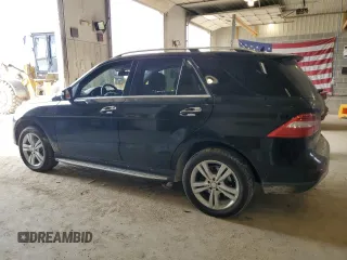2013 Mercedes-Benz M ML 350 with VIN 4JGDA5HB6DA171820, listed as a Copart auction lot 47436725 with 117,076 mi miles and Salvage Title. Bid and sale history available at carsss.com. Image 2.