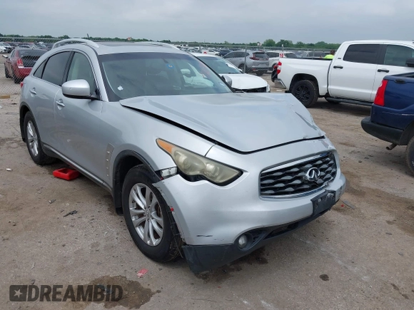 2010 Infiniti FX z VIN JN8AS1MW2AM852996, wystawiony jako IAAI lot #42163564 z przebiegiem 261 467 mil mil oraz . Historia ofert i sprzedaży dostępna na DreamBid. Obrazek 1.