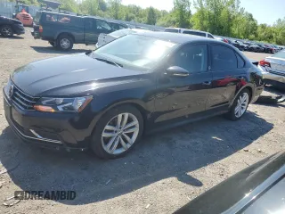2019 Volkswagen Passat Wolfsburg Edition z VIN 1VWLA7A31KC007873, wystawiony jako Copart lot #51952005 z przebiegiem 86 011 mil mil oraz Szkoda całkowita • Salvage title. Historia ofert i sprzedaży dostępna na DreamBid. Obrazek 1.