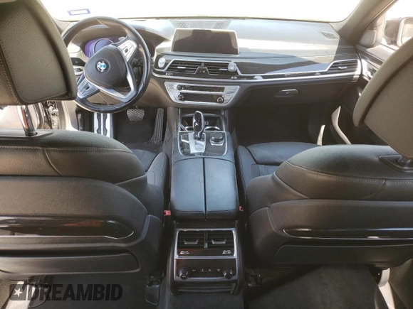 2017 BMW 7 Series 740i with VIN WBA7E2C53HG739785, listed as a Copart auction lot 62571063 with 0 mi miles. Bid and sale history available at carsss.com. Image 8.
