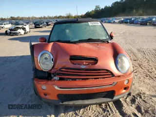 2007 MINI Convertible S with VIN WMWRH33587TJ43499, listed as a Copart auction lot 76266684 with 103,691 mi miles and Salvage title. Bid and sale history available at DreamBid. Image 5.