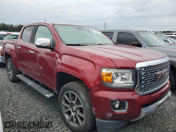 2017 GMC Canyon 4WD Denali with VIN 1GTP6EE14H1179984, listed as a Copart auction lot 74283144 with 0 mi miles and Salvage Title. Bid and sale history available at carsss.com. Image 4.