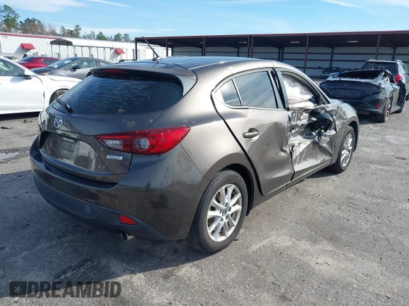 2016 Mazda 3 i Sport with VIN 3MZBM1K73GM245859, listed as a IAAI auction lot 41378710 with 65,414 mi miles and . Bid and sale history available at DreamBid. Image 4.