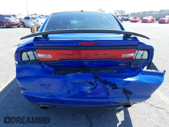2013 Dodge Charger RT with VIN 2C3CDXCT5DH683562, listed as a IAAI auction lot 41736528 with 192,333 mi miles. Bid and sale history available at carsss.com. Image 6.