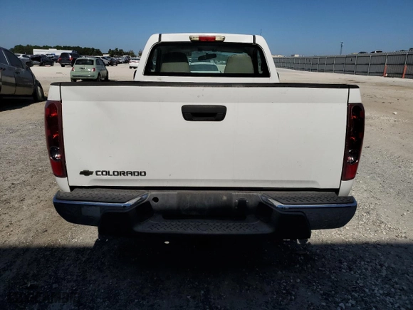 2008 Chevrolet Colorado Work Truck with VIN 1GCCS149788101555, listed as a Copart auction lot 77550514 with 172,177 mi miles and Salvage Title. Bid and sale history available at carsss.com. Image 6.