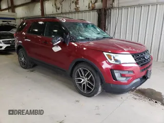2017 Ford Explorer Sport with VIN 1FM5K8GTXHGB49173, listed as a Copart auction lot 49071435 with 95,966 mi miles and Salvage Title. Bid and sale history available at DreamBid. Image 4.