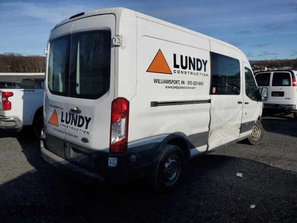 2016 Ford Transit Cargo z VIN 1FTYR2CM8GKA40117, wystawiony jako Copart lot #42287895 z przebiegiem Nie podano mil oraz Szkoda całkowita • Salvage title. Historia ofert i sprzedaży dostępna na DreamBid. Obrazek 3.